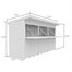 Flat Pack Pent Wooden Garden Bar Direct Dispatch Alternative Image