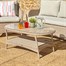 Leisuregrow Monte Carlo Sand Lounge Coffee Outdoor Garden Furniture Set Alternative Image