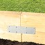 Perry Long Internal Sleeper Straight Flat Support Plate - Pre-Galvanised (47190000Pg) Alternative Image