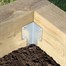 Perry Single Sleeper Corner Support Spike 440mm X 95mm - Brown (47130000Br) Alternative Image