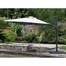 Supremo Provence Deluxe 3x3m Square Outdoor Garden Parasol in Dark Grey Alternative Image