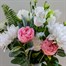 White and Pink Faux Floral Bouquet Alternative Image