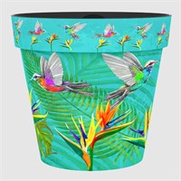 Creekwood 15cm Zest Garden Pot Hummingbird (6ZESTHB)