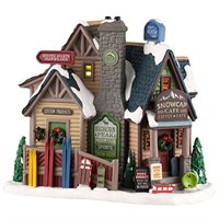 Lemax Bighorn Peak Mountain Sports Snow Gear LED Christmas Building with Adaptor (65536-UK)