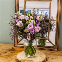 Lilac Hand Tied Bouquet - Classic
