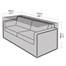 Garland 2-3 Seater Large Garden Furniture Sofa Cover Black (W1666)