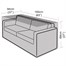 Garland 2 Seater Large Garden Furniture Sofa Cover Black (W1658)