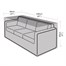 Garland 3 Seater Large Garden Furniture Sofa Cover Black (W1674)