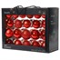 Kaemingk 42 Glass Christmas Tree Hanging Baubles - Red (9149252)